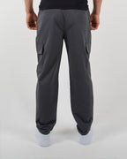 Dark Grey Utility Cargo Trousers