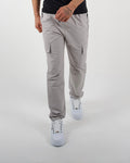 Grey Utility Cargo Trousers