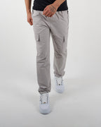 Grey Utility Cargo Trousers