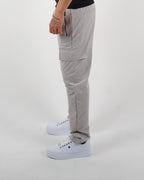 Grey Utility Cargo Trousers