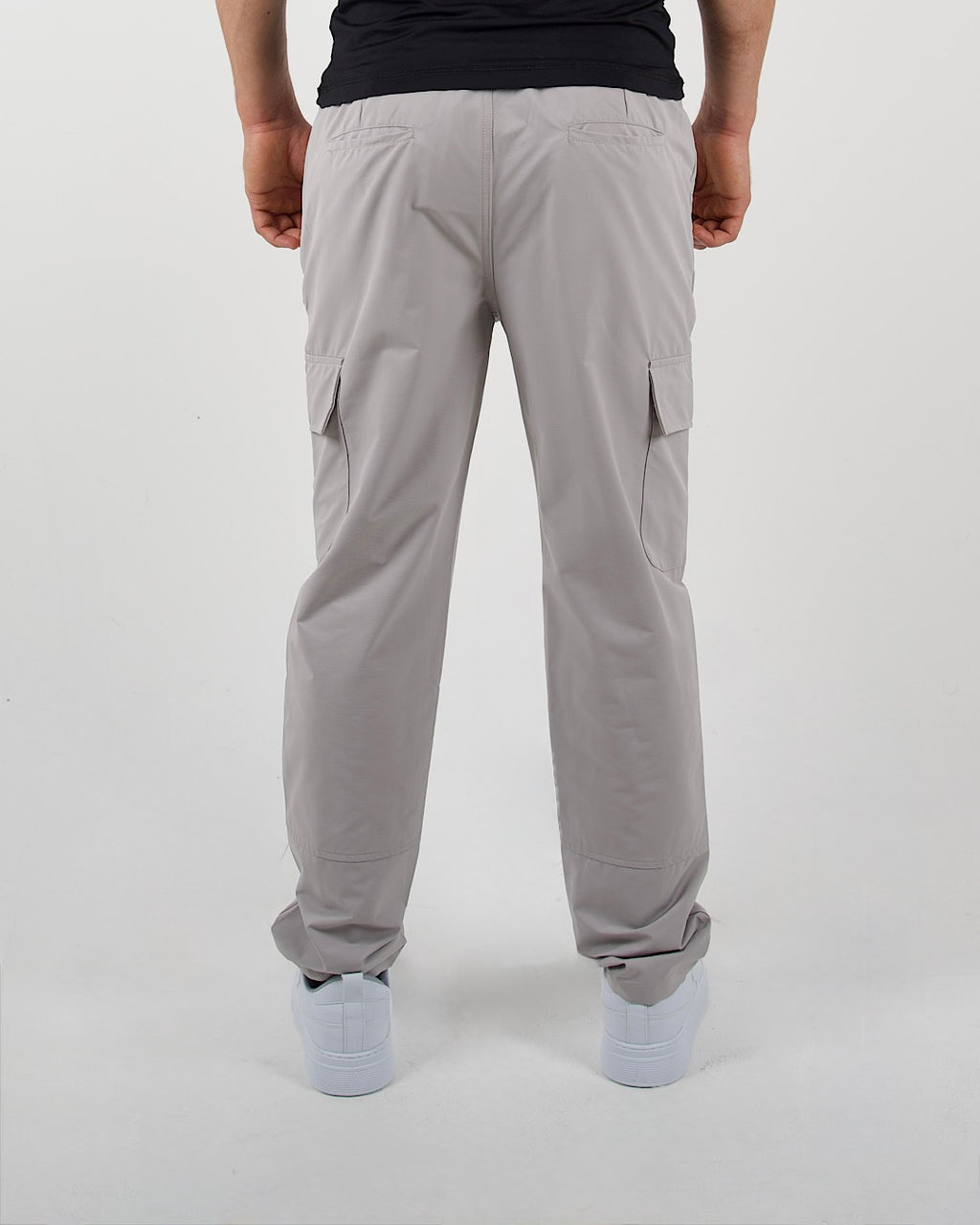 Grey Utility Cargo Trousers