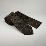 MC Bark - Tie & Pocket Square Set in Brown