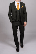 Bromley - Olive Green Three Piece Suit