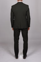 Bromley - Olive Green Three Piece Suit