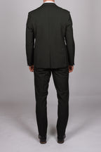 Bromley Olive Double Breasted Suit