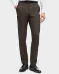 Caridi - Brown Slim Fit Trousers
