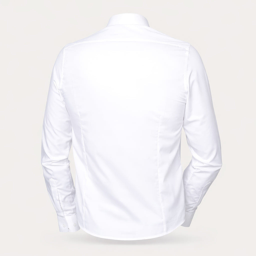 Carter - White Long Sleeve Shirt