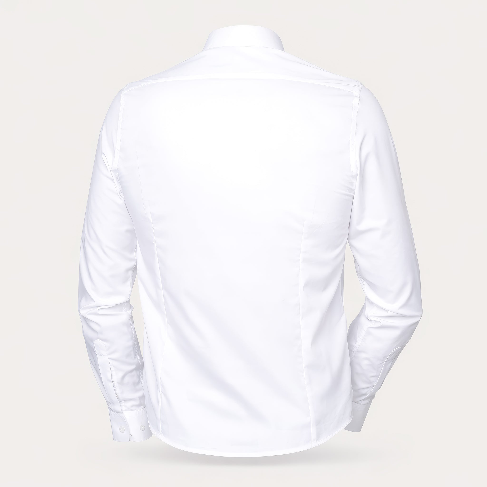 Carter - White Long Sleeve Shirt
