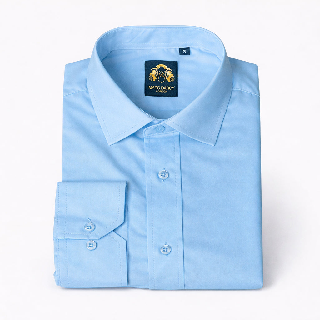 Carter - Sky Blue Long Sleeve Shirt
