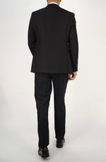 Milano Premium Black Suit Trousers