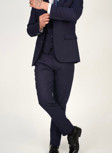 Milano Premium Navy Blazer & Waistcoat