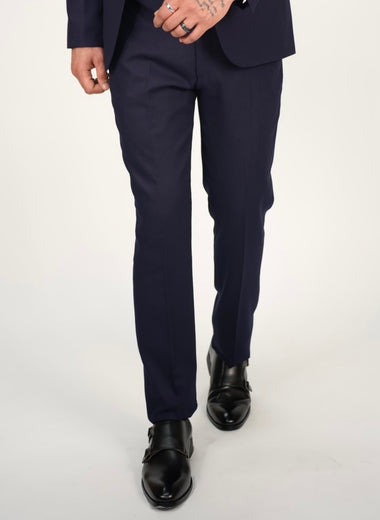 Milano Premium Navy Suit Trousers