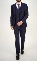 Milano Premium Navy Suit Trousers