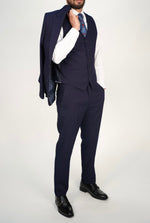 Milano Premium Navy Suit Trousers