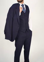Milano Premium Navy Blazer & Waistcoat