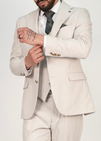 Milano Premium Stone Blazer & Waistcoat