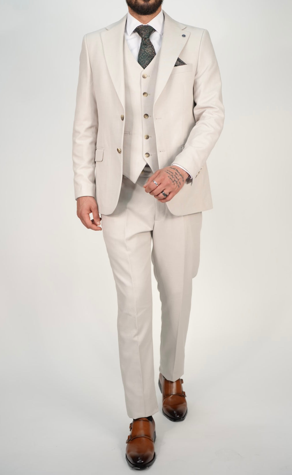 Milano Premium Stone Suit Trousers