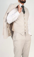 Milano Premium Stone Blazer & Waistcoat