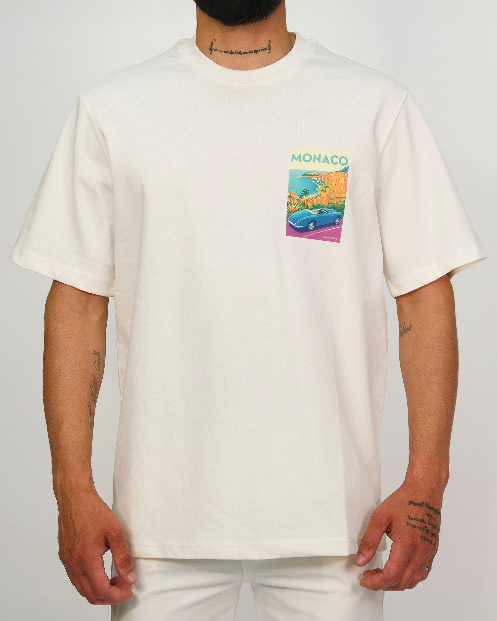 Monaco City Print T-Shirt