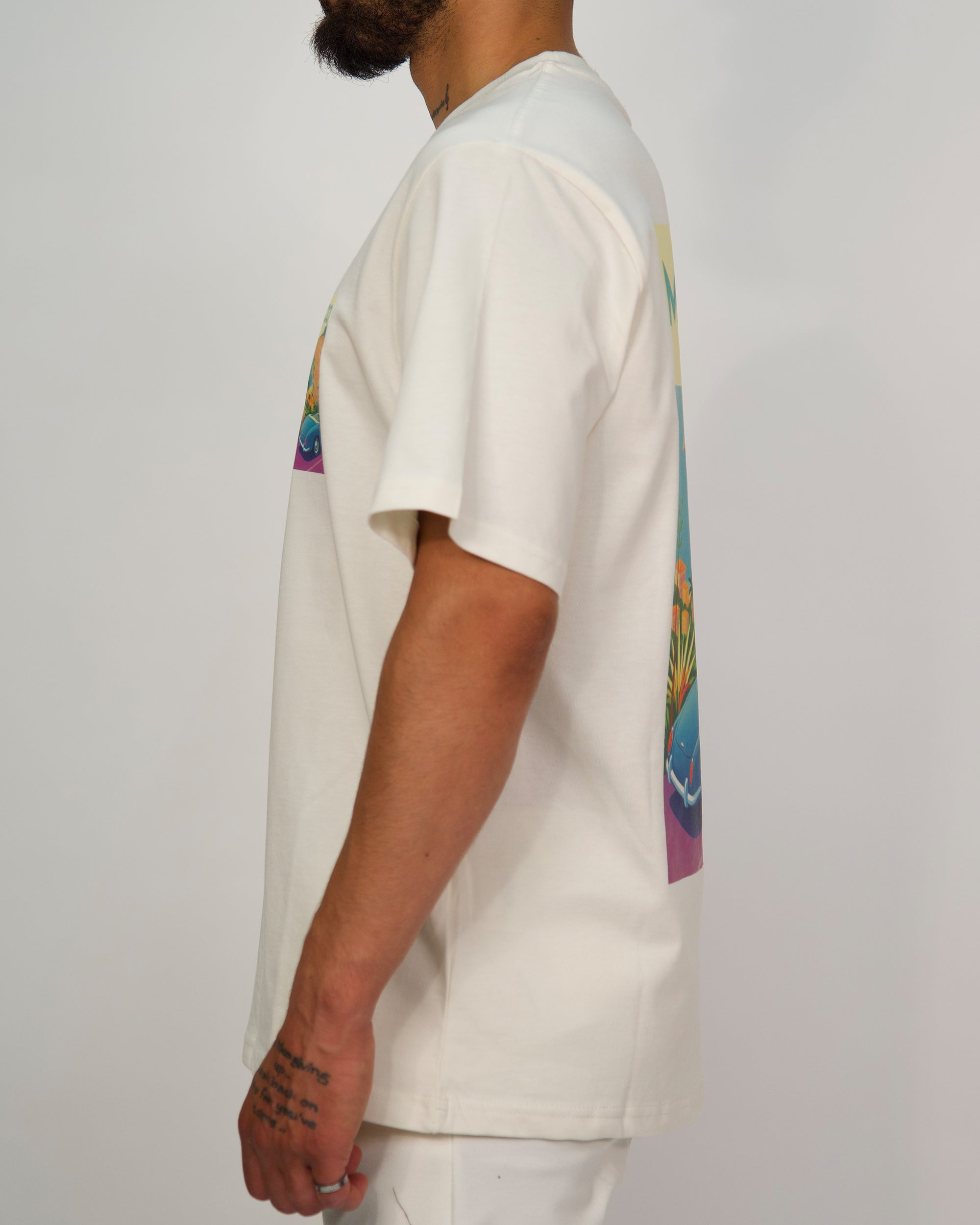Monaco City Print T-Shirt