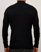 Half Zip Sweater Black