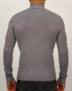Half Zip Sweater Grey