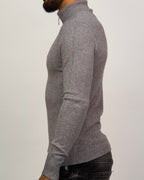 Half Zip Sweater Grey