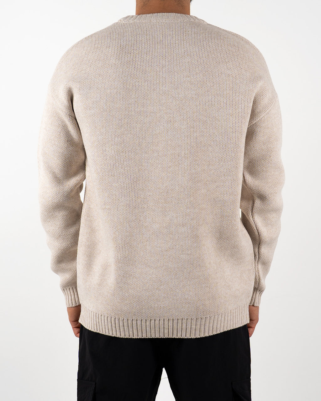C Embroidered Knitted Jumper