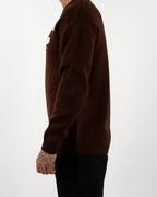 C Embroidered Knitted Jumper