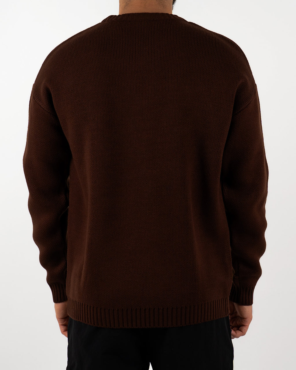 C Embroidered Knitted Jumper