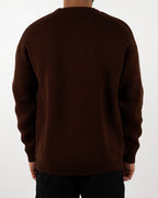 C Embroidered Knitted Jumper