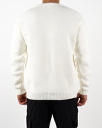 C Embroidered Knitted Jumper