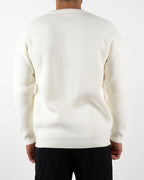 H Embroidered Knitted Jumper