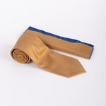 MC Textured - Tie & Pocket Square Set in Gold