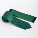 MC Textured - Tie & Pocket Square Set in Green