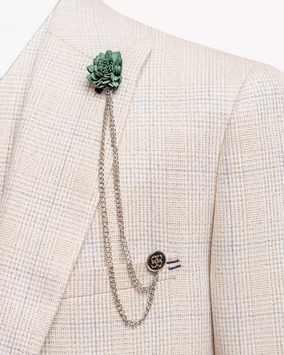 Cavani Green Flower Chain