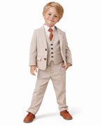 HM5 Boys Stone Tailored Three Piece Suit