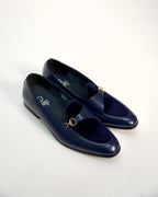 Velvet Loafer with Horsebit Detail