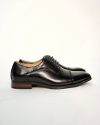 Cap Toe Leather Shoes