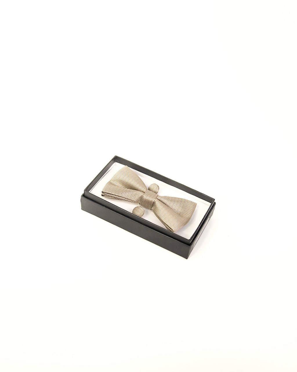 MD Toby - Birdseye Bow Tie & Pocket Square Set