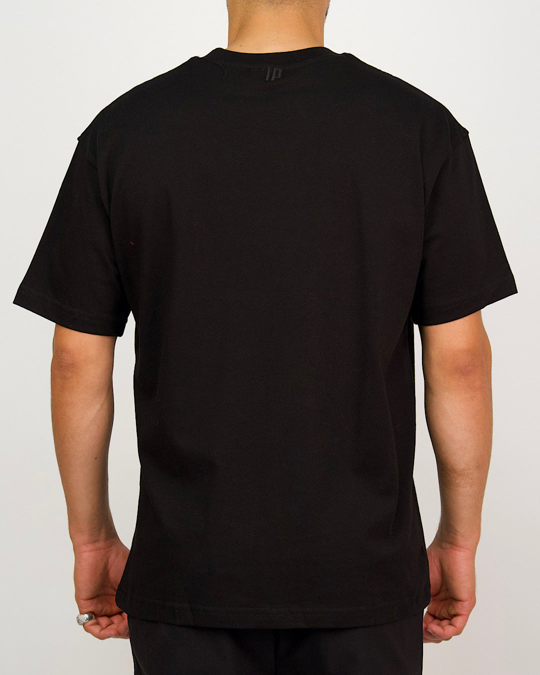 Embossed Teddy Bear Graphic T-Shirt