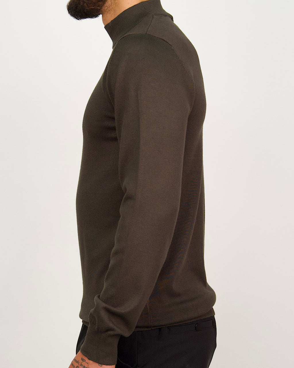 Mock Neck Sweater Gucci Green