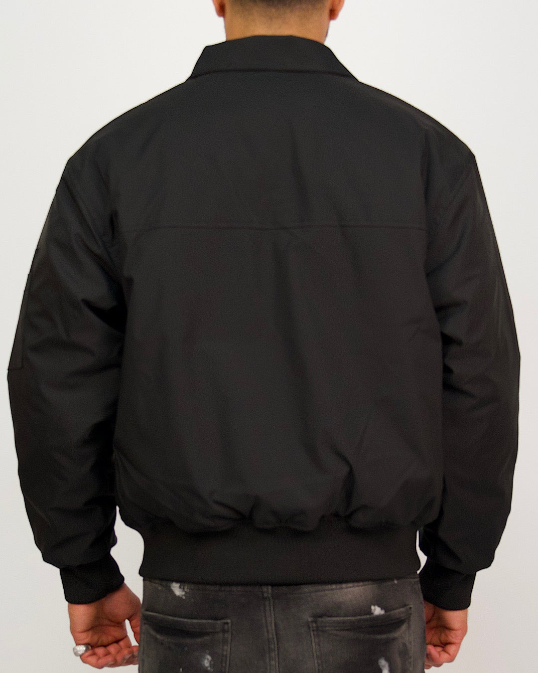 Multi-Zip Utility Bomber Jacket