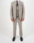 Black Label Stone Three Piece Suit