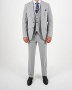 Milano Black Label Grey Three Piece Suit