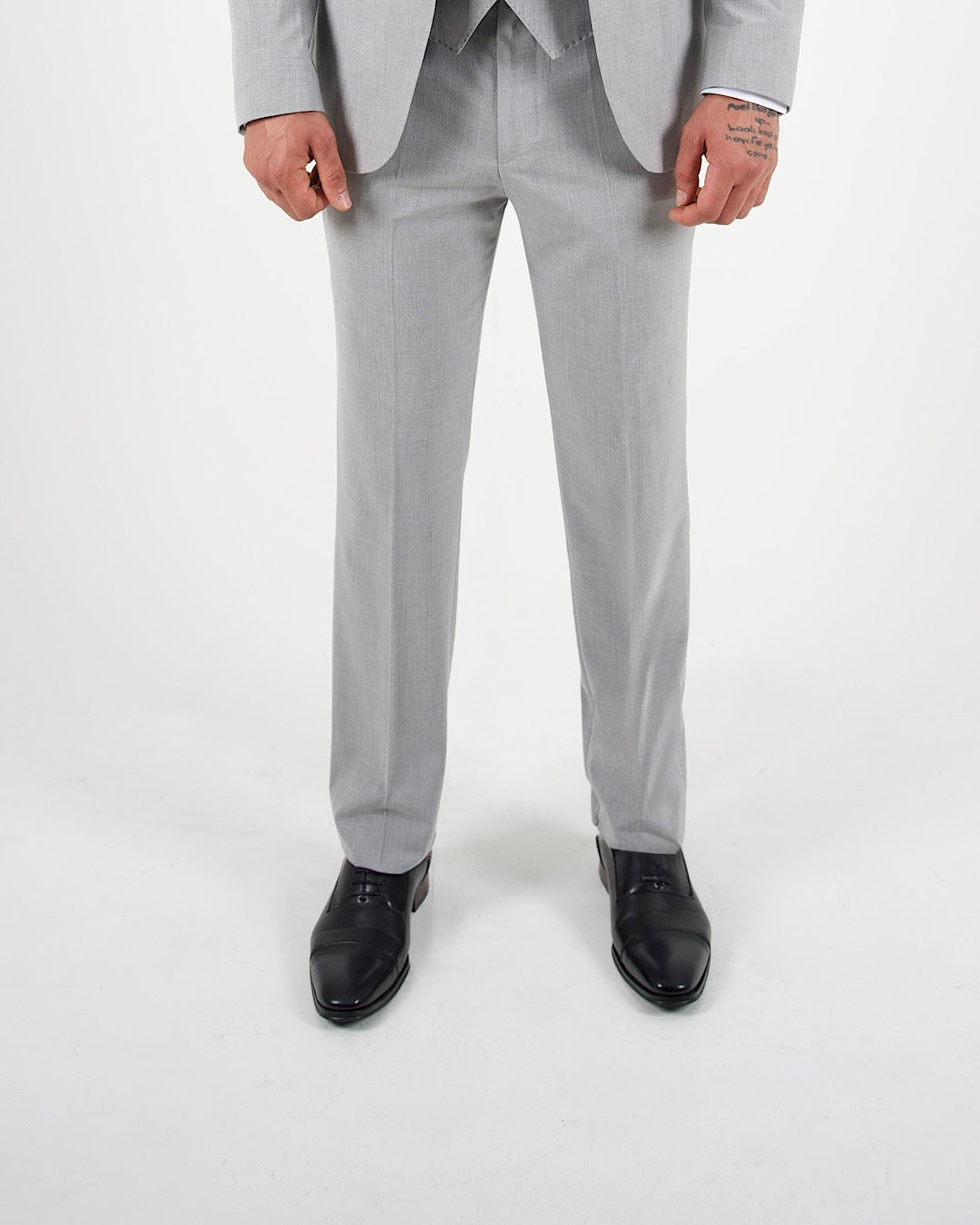 Milano Black Label Grey Three Piece Suit