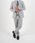 Milano Black Label Grey Three Piece Suit