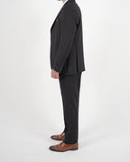 Milano Black Stretch Three Piece Suit
