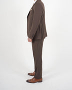 Milano Black Label Brown Three Piece Suit