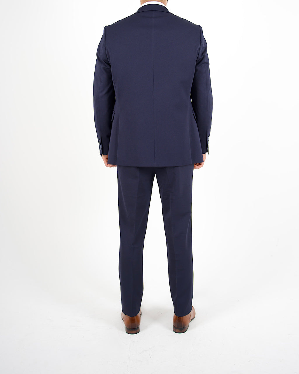 Milano Navy Stretch Three Piece Suit